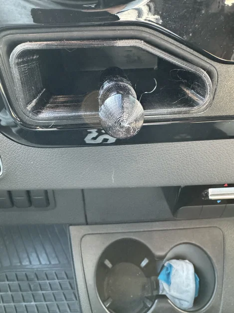 Đế gắn giá đỡ điện thoại 17mm cho Mercedes Sprinter in 3D - Image 1