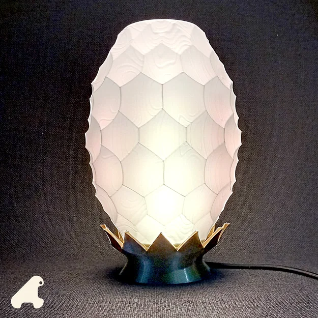 LAMPE COCOON - Đèn để bàn phong cách nghệ thuật - Image 1
