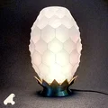 LAMPE COCOON - Đèn để bàn phong cách nghệ thuật - Thumbnail 1