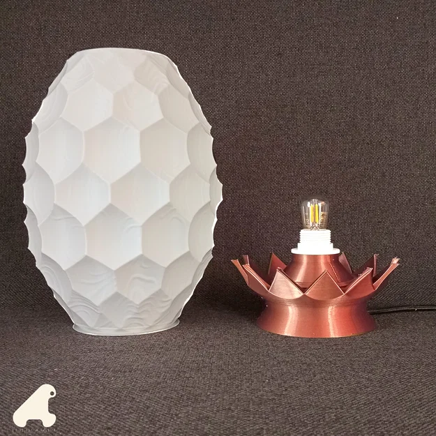 LAMPE COCOON - Đèn để bàn phong cách nghệ thuật - Image 6