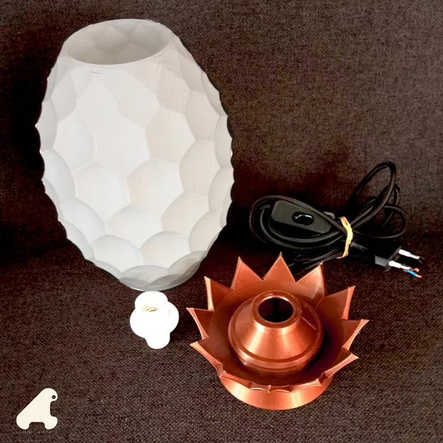 LAMPE COCOON - Đèn để bàn phong cách nghệ thuật - Image 7