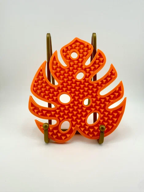 Miếng dán chống trượt ván trượt tuyết hình lá Monstera - Image 1