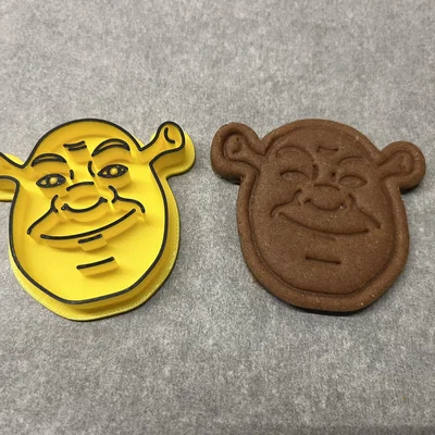 Khuôn cắt bánh quy hình đầu Shrek