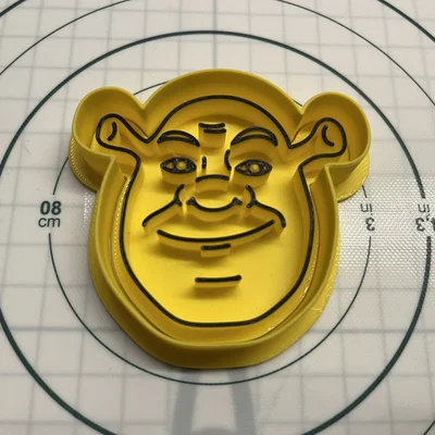 Khuôn cắt bánh quy hình đầu Shrek