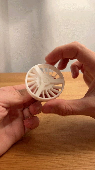 Fidget Clicker - Đồ chơi in liền khối (Print In Place) - Thumbnail 2