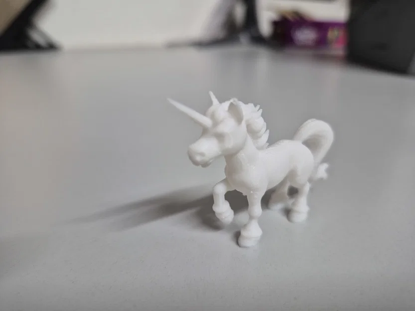 Mô hình chú kỳ lân Unicorn dễ thương cho máy in 3D - Image 1