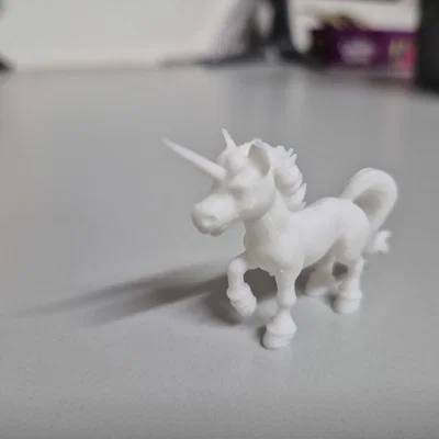 Mô hình chú kỳ lân Unicorn dễ thương cho máy in 3D
