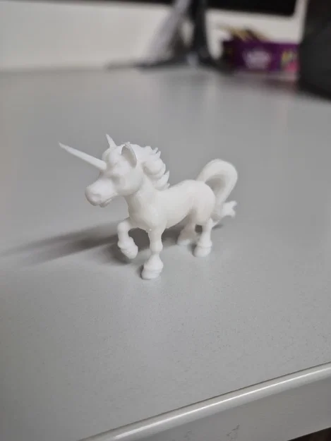 Mô hình chú kỳ lân Unicorn dễ thương cho máy in 3D - Image 2