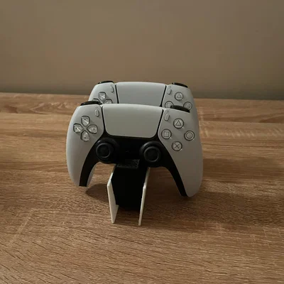 Giá đỡ tay cầm PS5 kép (Double PS5 controller stand) in 3D