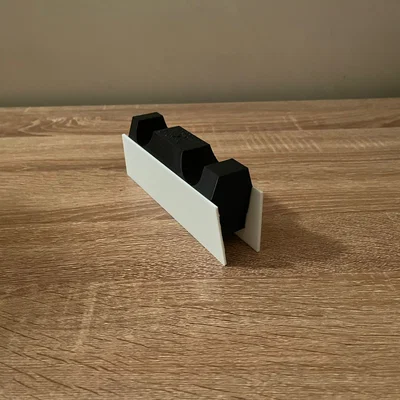 Giá đỡ tay cầm PS5 kép (Double PS5 controller stand) in 3D