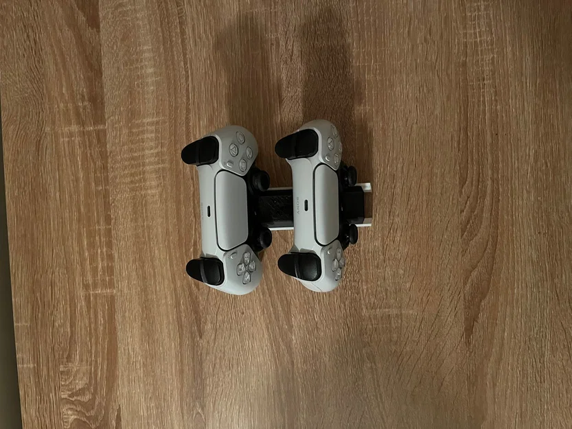 Giá đỡ tay cầm PS5 kép (Double PS5 controller stand) in 3D - Image 6