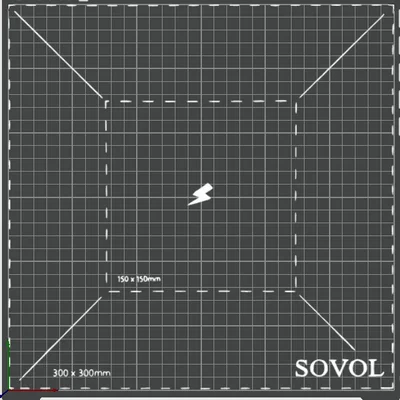 File Texture bàn in chuẩn cho Sovol SV07+ trong OrcaSlicer