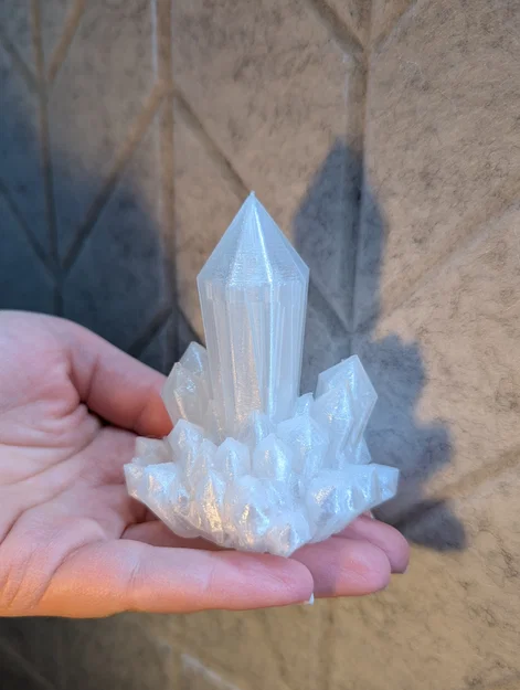 Vỏ bọc đèn trà LED hình khối pha lê - Image 4