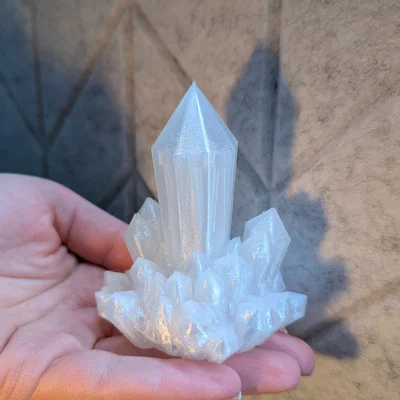 Vỏ bọc đèn trà LED hình khối pha lê