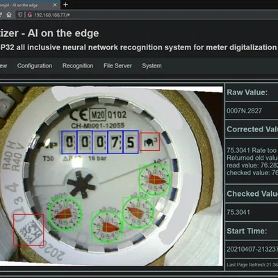 Đế gắn ESP32-CAM cho đồng hồ nước - AI-on-the-edge