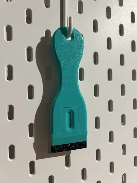 Ergonomic Razor Blade Holder Remix | Dụng cụ cạo bàn in 3D | Không cần Support - Image 1