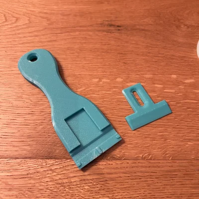 Ergonomic Razor Blade Holder Remix | Dụng cụ cạo bàn in 3D | Không cần Support