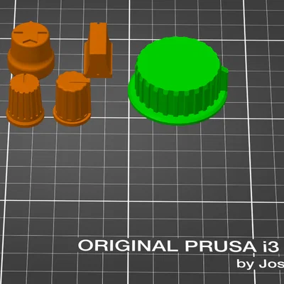 Bộ nút vặn thay thế Pioneer DJ Set Knobs (File in 3D)