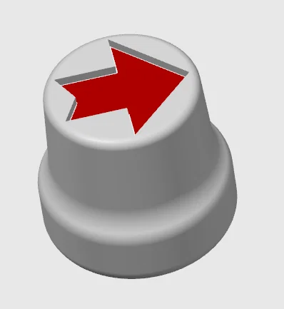 Bộ nút vặn thay thế Pioneer DJ Set Knobs (File in 3D) - Image 7