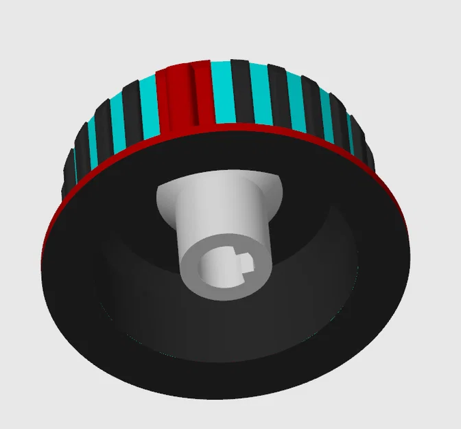 Bộ nút vặn thay thế Pioneer DJ Set Knobs (File in 3D) - Image 10