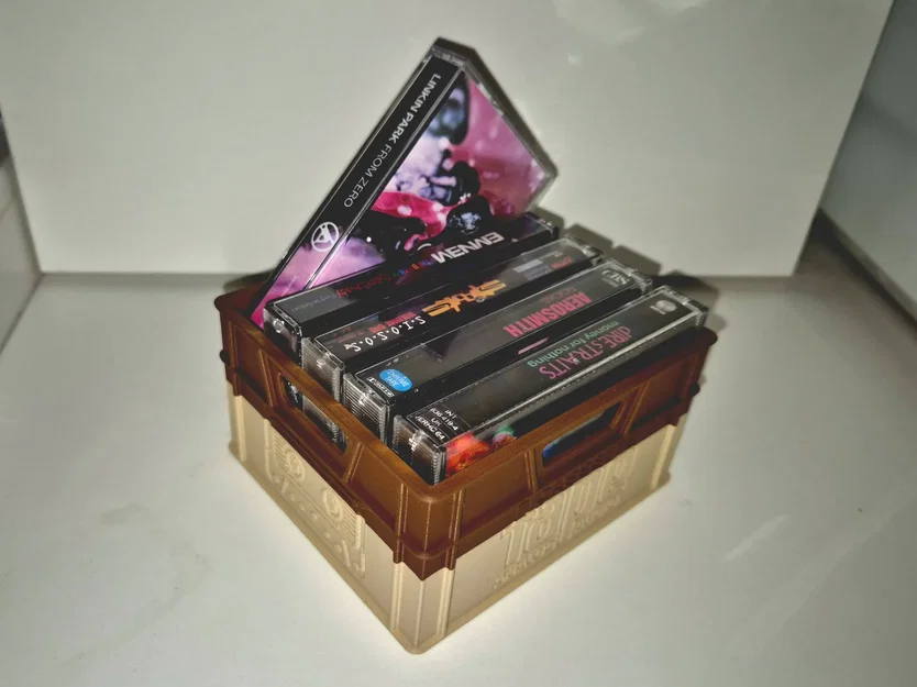 Hộp lưu trữ băng Cassette nhỏ gọn - Chứa được 5 cuốn - Image 1