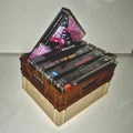 Hộp lưu trữ băng Cassette nhỏ gọn - Chứa được 5 cuốn - Thumbnail 1