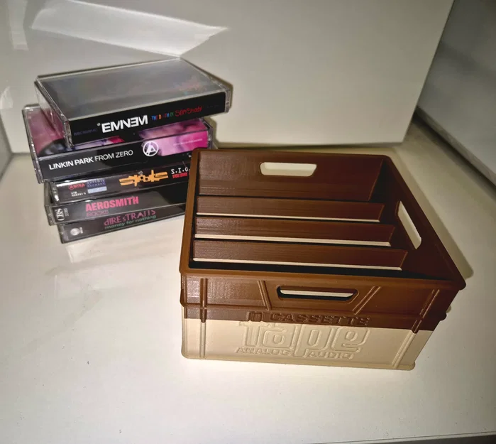 Hộp lưu trữ băng Cassette nhỏ gọn - Chứa được 5 cuốn - Image 2