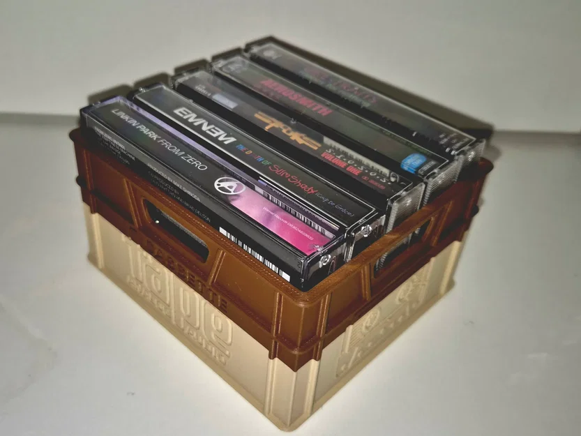 Hộp lưu trữ băng Cassette nhỏ gọn - Chứa được 5 cuốn - Image 3