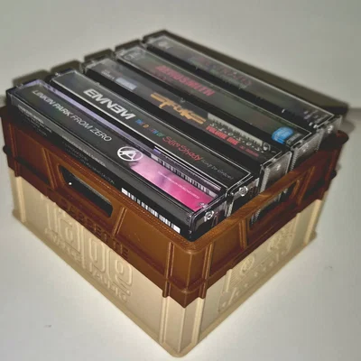 Hộp lưu trữ băng Cassette nhỏ gọn - Chứa được 5 cuốn