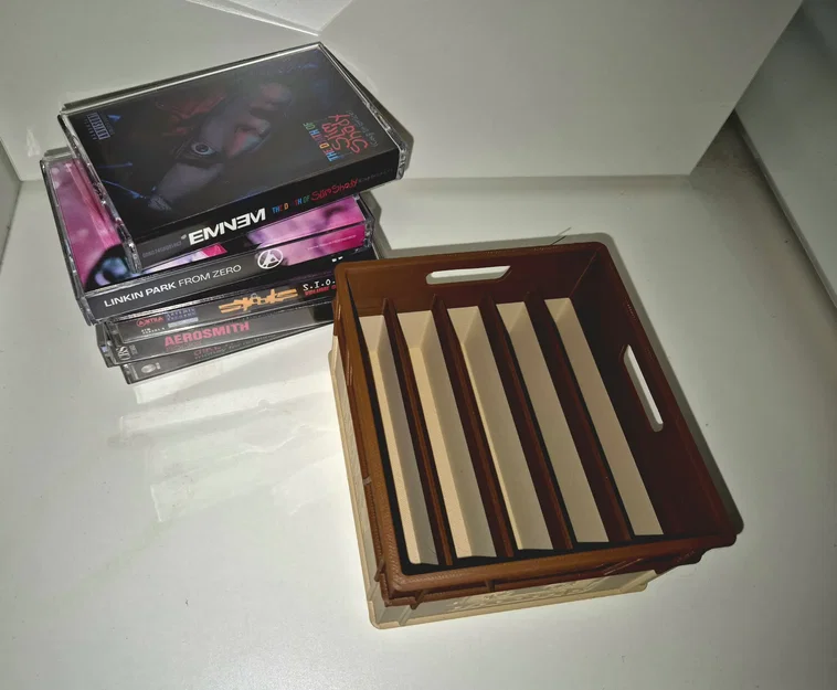 Hộp lưu trữ băng Cassette nhỏ gọn - Chứa được 5 cuốn - Image 4