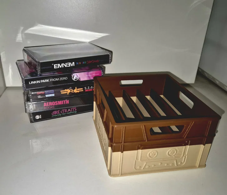 Hộp lưu trữ băng Cassette nhỏ gọn - Chứa được 5 cuốn - Image 5