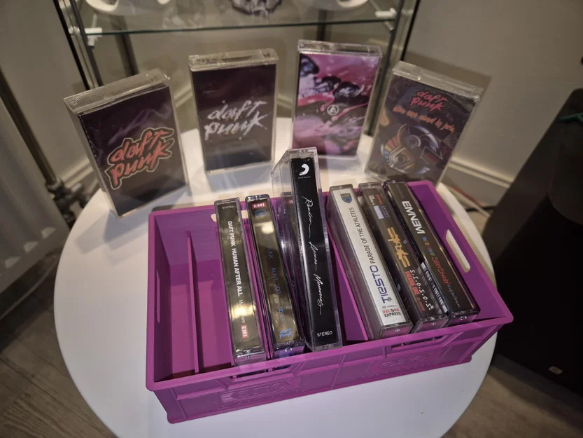 Hộp Đựng Băng Cassette Nhỏ Gọn - Sức Chứa 10 Cuộn - Image 1