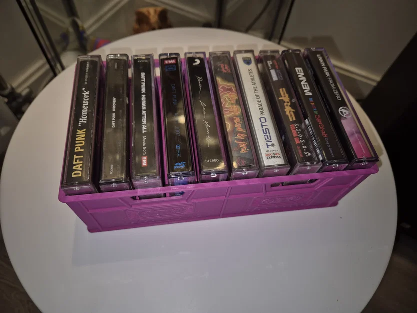 Hộp Đựng Băng Cassette Nhỏ Gọn - Sức Chứa 10 Cuộn - Image 3