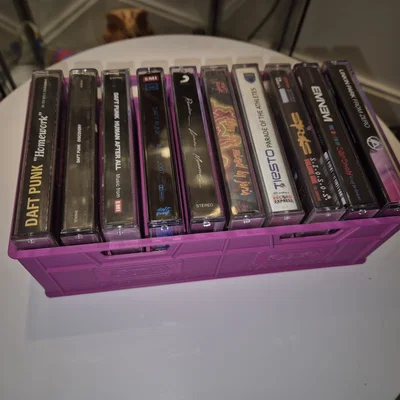 Hộp Đựng Băng Cassette Nhỏ Gọn - Sức Chứa 10 Cuộn