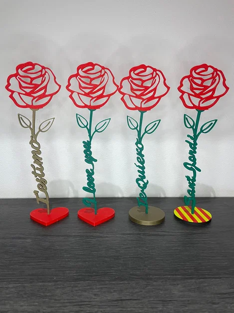 Hoa Hồng Valentine, Hoa Hồng Sant Jordi - Image 1