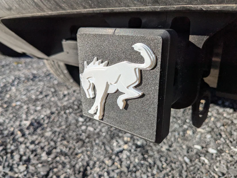 Nắp che đầu kéo (Hitch Cover) logo Ford Bronco Sport siêu đẹp - Image 1