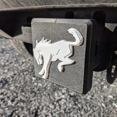 Nắp che đầu kéo (Hitch Cover) logo Ford Bronco Sport siêu đẹp