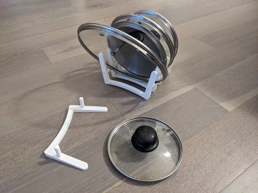 Giá Để Nắp Nồi Dạng Chuỗi (Chaining Pot Lid Rack) - Image 1