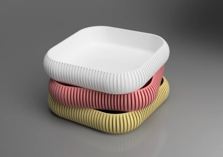 Khay đựng đồ đa năng (Catch All Tray) in 3D cực đẹp và dễ in - Image 1