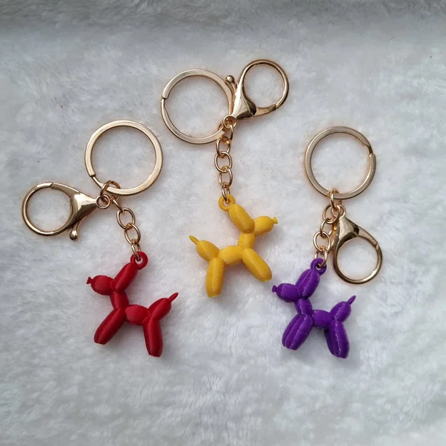 Móc khóa Chó Bong Bóng (Balloon Dog Keychain) - Image 1