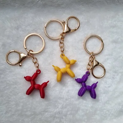 Móc khóa Chó Bong Bóng (Balloon Dog Keychain)