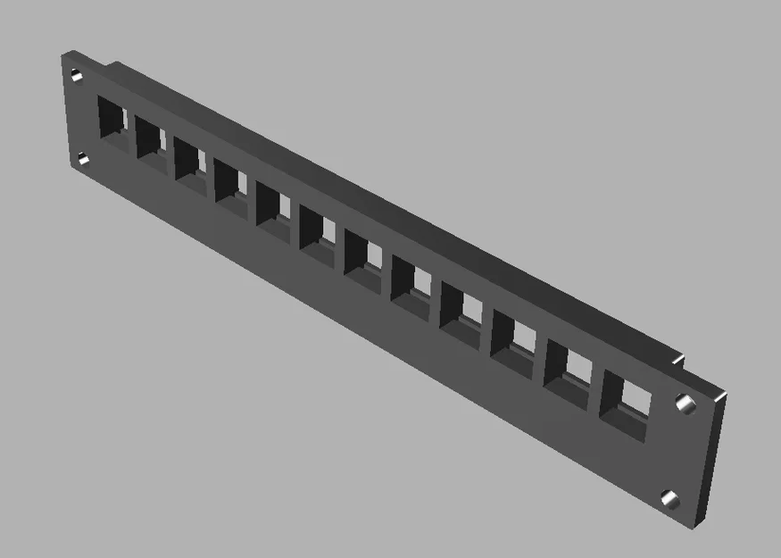 Patch panel 12 cổng cho tủ rack 10 inch - Image 1