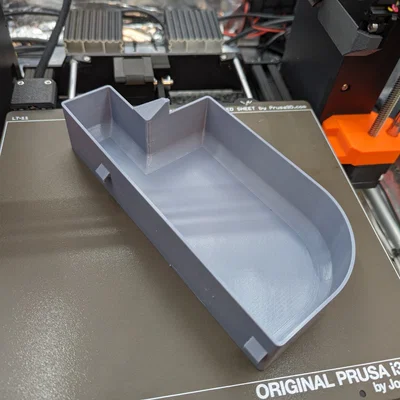 Khay đựng cho Prusa MK4/MK4S - Có nắp che phụ kiện, kẹp kép và nắp đậy mới
