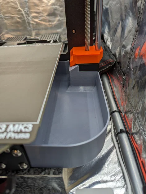 Khay đựng cho Prusa MK4/MK4S - Có nắp che phụ kiện, kẹp kép và nắp đậy mới - Image 2