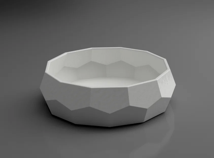 Khay Đựng Đồ Đa Năng Phong Cách Low Poly - Dễ In 3D - Image 2