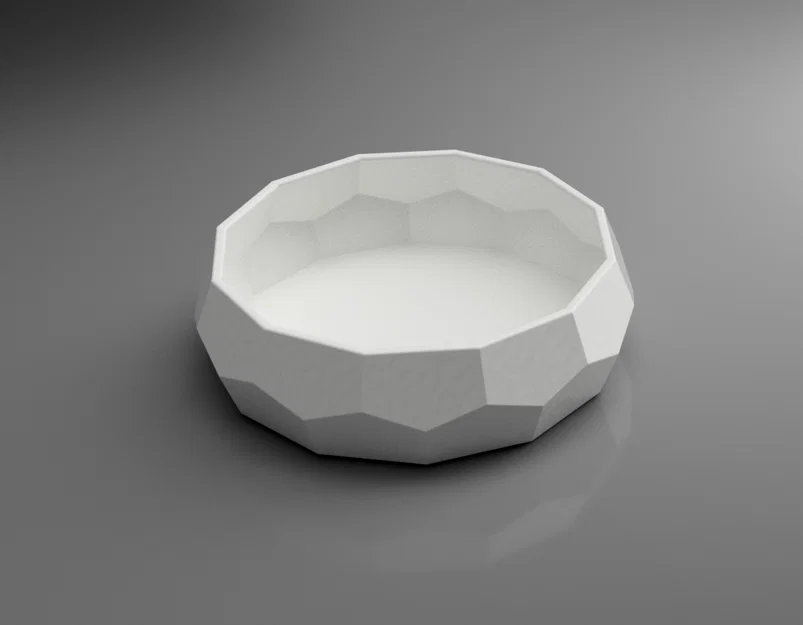 Khay Đựng Đồ Đa Năng Phong Cách Low Poly - Dễ In 3D - Image 3