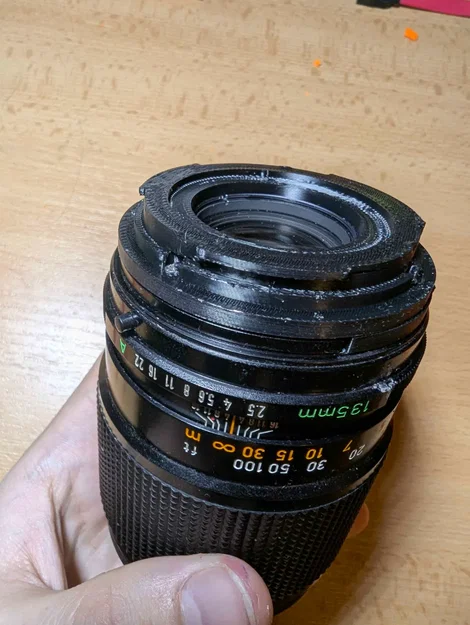 Bộ chuyển đổi ngàm từ Canon FD sang EF - Image 1