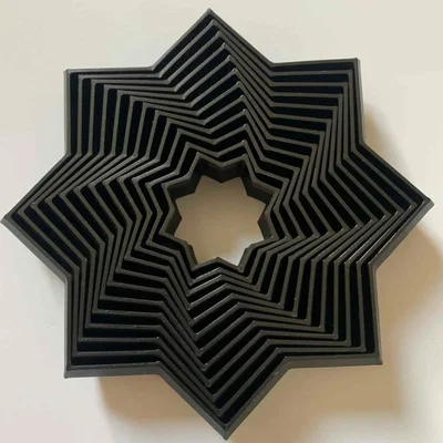 Ngôi sao Fidget Fractal (tác giả chuuckaduuck)