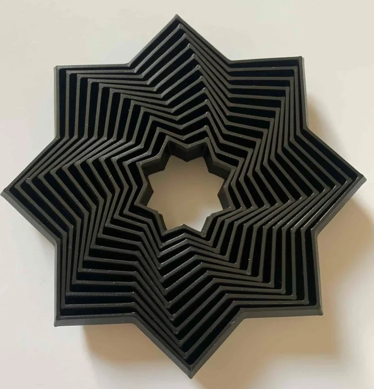 Ngôi sao Fidget Fractal (tác giả chuuckaduuck)