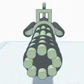 Mô hình súng Gatling mini (Mini gun) - Thiết kế in 3D độc đáo - Thumbnail 2